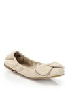 SEE BY CHLOÉ Clara Chain Leather Ballet Flats