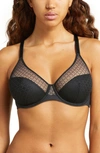 Chantelle Lingerie Norah Molded Bra In Black