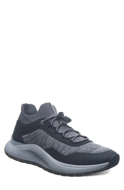 Strole Mirage Knit Trainer In Charcoal