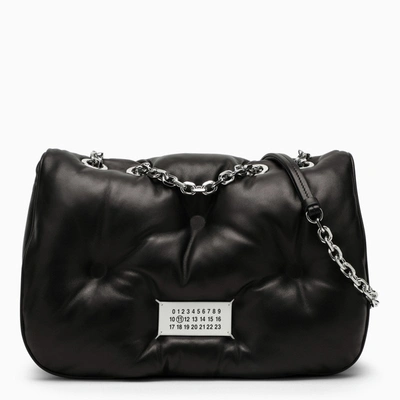 Maison Margiela Glam Slam Shoulder Bag Black Leather