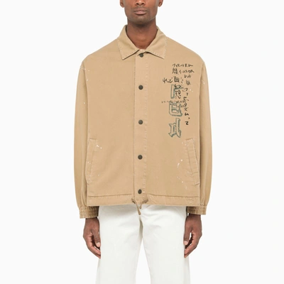 Incotex Red X Facetasm Camel-coloured Cotton Field Jacket In Beige |  ModeSens