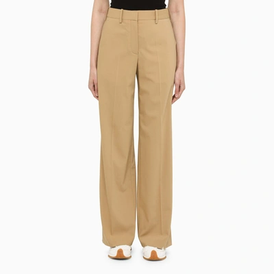 Loewe Beige Wool Tailored Trousers