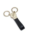 FERRAGAMO Ten-Forty One Leather Key Fob