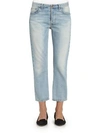THE ROW Essentials Ashland Cropped Straight-Leg Jeans