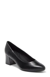 Easy Spirit Women's Cosma Slip-on Block Heel Dress Pumps Women's Shoes In Black