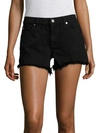 7 FOR ALL MANKIND Mid-Rise Cut-Off Denim Shorts
