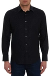 Robert Graham Andretti Paisley Jacquard Button-up Shirt In Black