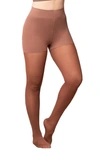 Shapermint Essentials Shaper Tights In Chocolate