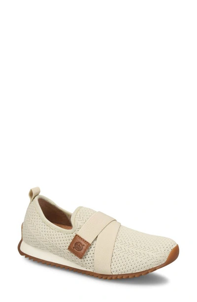 Brn Newberry Knit Sneaker In Cream Knit Fabric