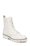 Vionic Lani Combat Boot In White