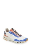 On Cloudnova Form Sneaker In White/ Rust