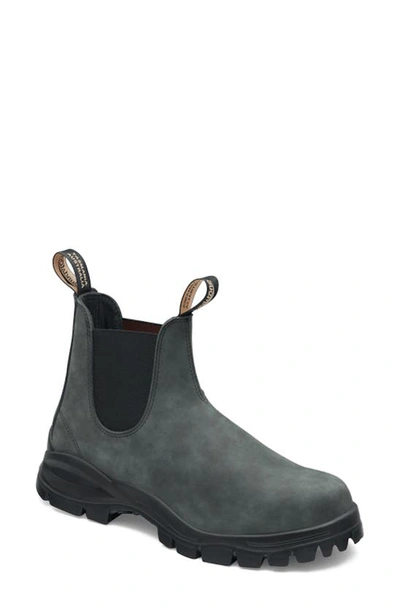 Blundstone Footwear Chelsea Boot In Rustic Black