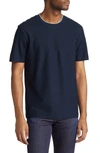 Hugo Boss Tessler Cotton T-shirt In Dark Blue