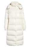 Moncler Cavettaz Recycled Nylon Down Coat In White