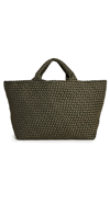 Naghedi St. Barths Large Woven Tote In Graphite