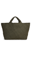 NAGHEDI ST BARTHS LARGE TOTE OLIVE