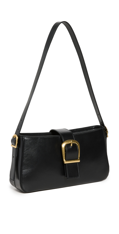 Rylan Soft Baguette With Buckle In Black