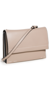 Proenza Schouler White Label Accordion Flap Bag In Clay