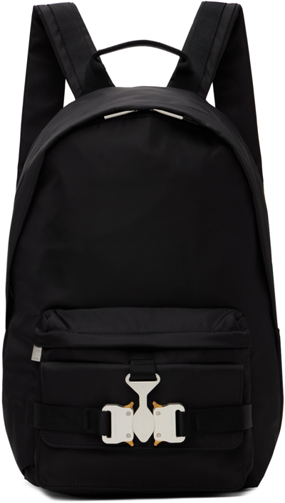Alyx Black & Silver Tricon Backpack In Black/silver