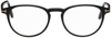 Tom Ford 53mm Square Blue Light Blocking Glasses In Shiny Black