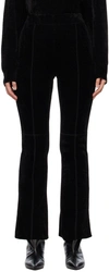 Mame Kurogouchi Black Flared Trousers In Black