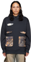 Alchemist Black Reach Down Hoodie In Black