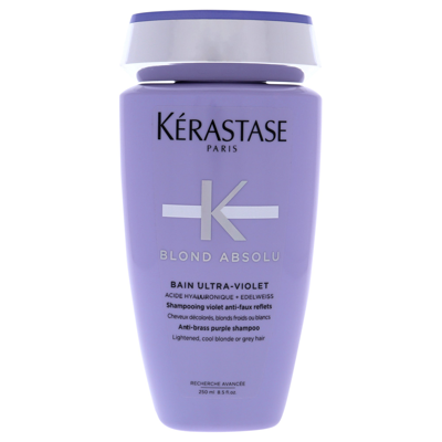 Kerastase Blond Absolu Bain Ultra-violet By  For Unisex - 8.5 oz Shampoo In Purple