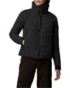 Canada Goose Hybridge Paneled Wool And Quilted Shell Down Jacket In Black
