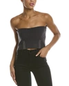 PESERICO WOOL, SILK & CASHMERE-BLEND TUBE TOP