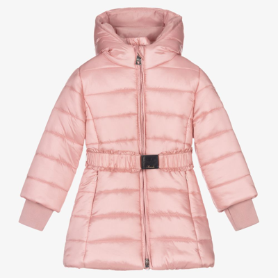 Miranda Kids' Girls Pink Puffer Coat