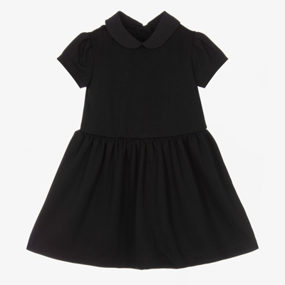 Ralph Lauren Baby Girls Black Cotton Dress