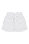 HOUSE OF CB MAE BRODERIE ANGLAISE TIE WAIST SHORTS