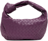 Bottega Veneta Teen Jodie Top Handle Bag In Purple