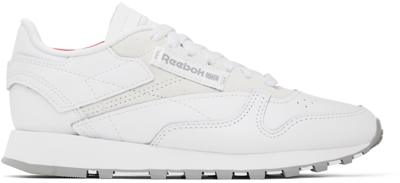 Reebok Unisex Classic Leather Make It Yours Shoes In White