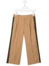 GUCCI PLEATED TAILORED-CUT TROUSERS
