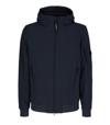 C.P. COMPANY C.P. COMPANY C.P. SHELL-R BLUE HOODED JACKET