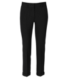 ANIYE BY ANIYE BY DARREL NEW YORK BLACK PINSTRIPE TROUSERS