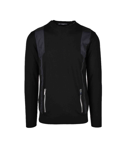 Les Hommes Knitwear Men's Black Sweater