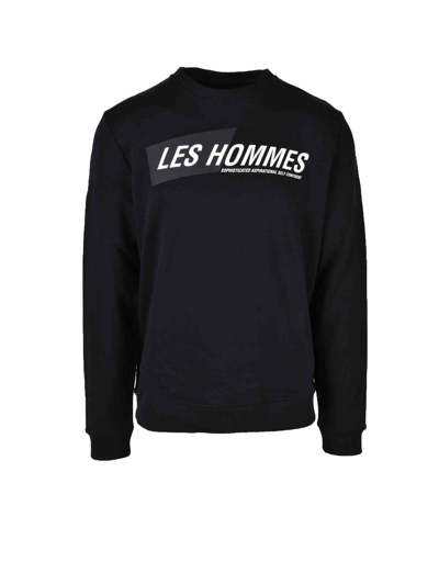 Les Hommes Sweatshirts Men's Black Sweatshirt