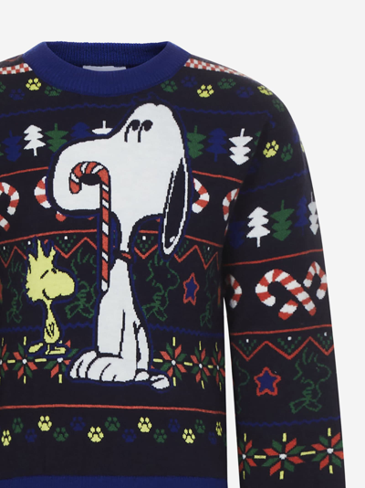 Little Marc Jacobs Multicolor Sweater For Kids With Snoopy