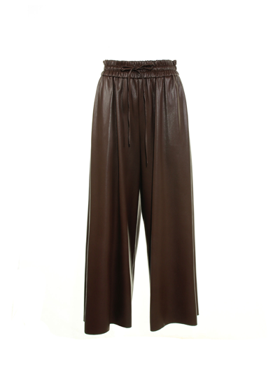 Weekend Max Mara Gennaro Trousers In Cioccolato
