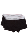 Dsquared2 Cotton Boxer In Black
