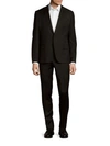 PIERRE BALMAIN Solid Wool Suit,0400093246761