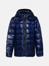 Canada Goose Navy Nylon Crofton Down Jacket In Navy