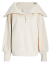 Varley Vine Half Zip Sweater In Beige