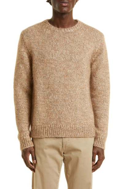 Massimo Alba Wool & Mohair Blend Sweater In M786 Earth