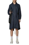 Rains String Waterproof Jacket In Navy