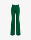Reiss Flo Flared High-rise Stretch-woven Trousers