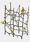 MICHAEL ARAM BUTTERFLY GINKGO 6 BOTTLE WINE RACK