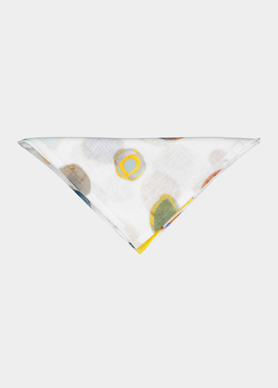 Luisa Longo Satellite Large Napkin, 20"sq In Multi